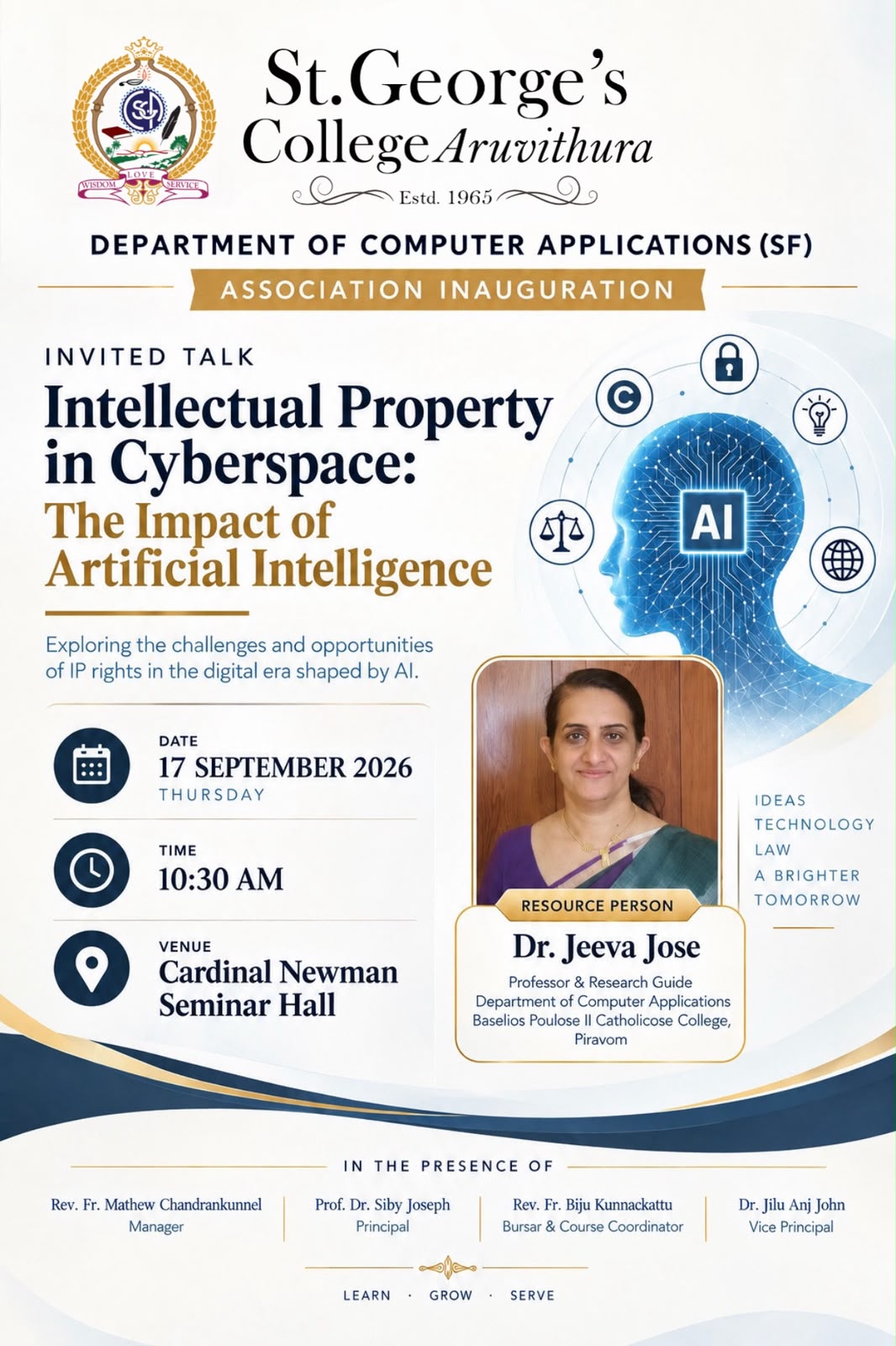 Association Inauguration - Department of Computer Applications (SF)